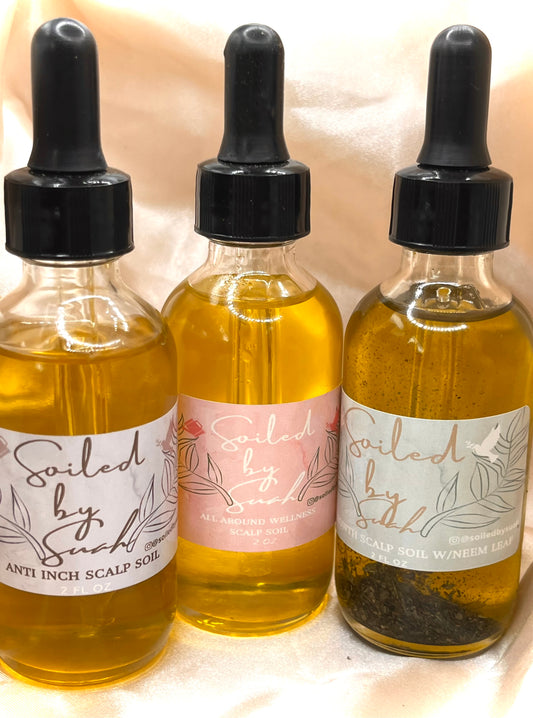 Anti Inch /All Around Wellness Scalp Soil / Rapid Hair Growth Scalp Soil